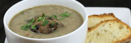 Sustacionsa sopa de hongos