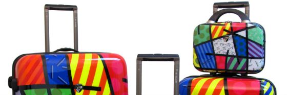 Maletas de Romero Britto