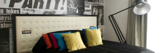 Hard day's night es el hotel temático de The Beatles