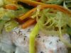 Pescado en papillote con&nbsp;verduras