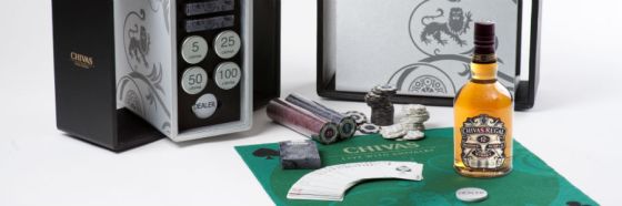 Chivas Regal 12 Poker Edition Edición especial para españa del whisky Chivas Regal