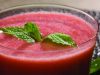 Jugo de fresa y&nbsp;menta