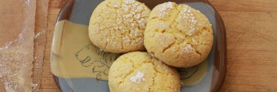 Galletas al vino blanco