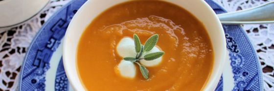 Crema de batatas receta camote