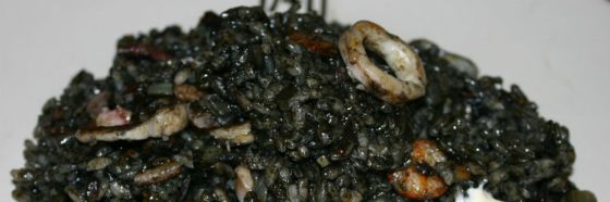 Arroz negro Arroz negro squid ink