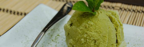 Helado de té verde receta green tea