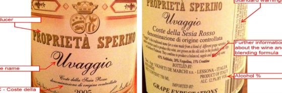 6 tips para leer mejor las etiquetas de vinos italianos