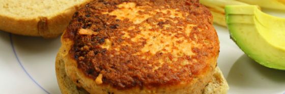 Hamburguesas escandinavas de salmón