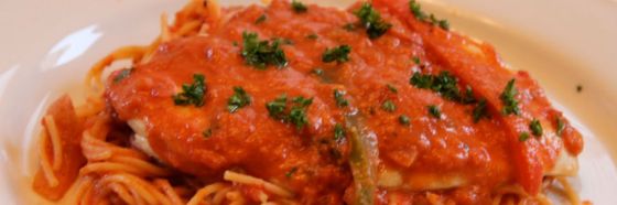 Spaguetti en salsa de vodka