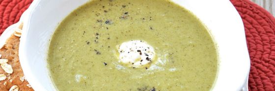 Crema ligera de brócoli
