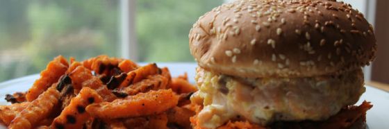 Hamburguesa de cangrejo