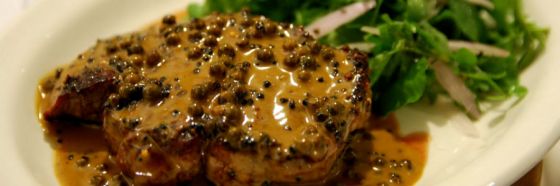 Steak pimienta