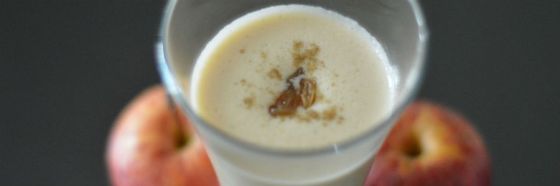 Smoothie de manzana y avena