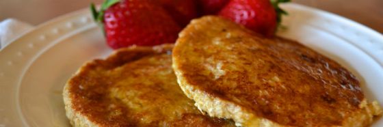 Panquecas de cambur y avena