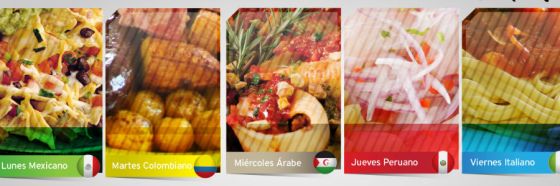 menu hotel eurobuilding caracas almuerzos tematicos paises