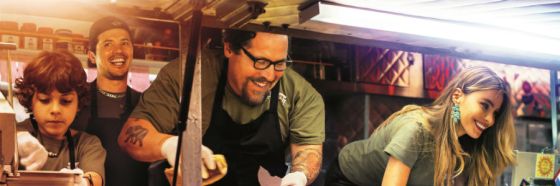 jon favreau sofia vergara en Chef film