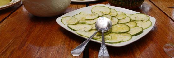 zucchini carpaccio