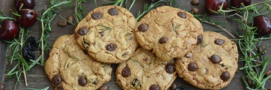 chocolate chips rosemary cookies