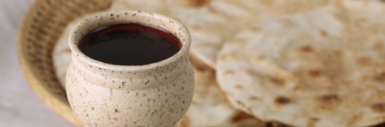 last supper easter wine