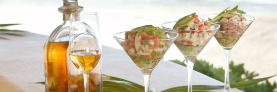 ceviche tequila mezcal cocuy eau de vie pairing