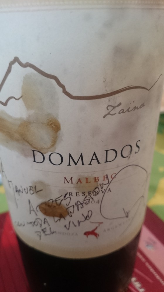 argentinian wine label