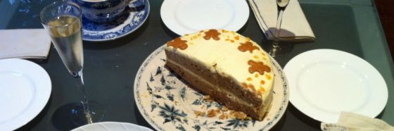 carrot cake champagne