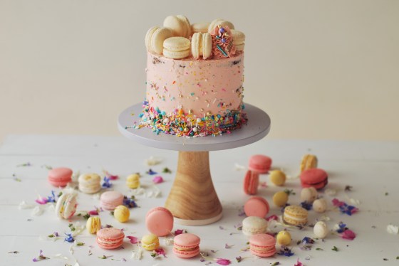 Esnobgourmet datos pop Up vainilla macarons esquina carbone